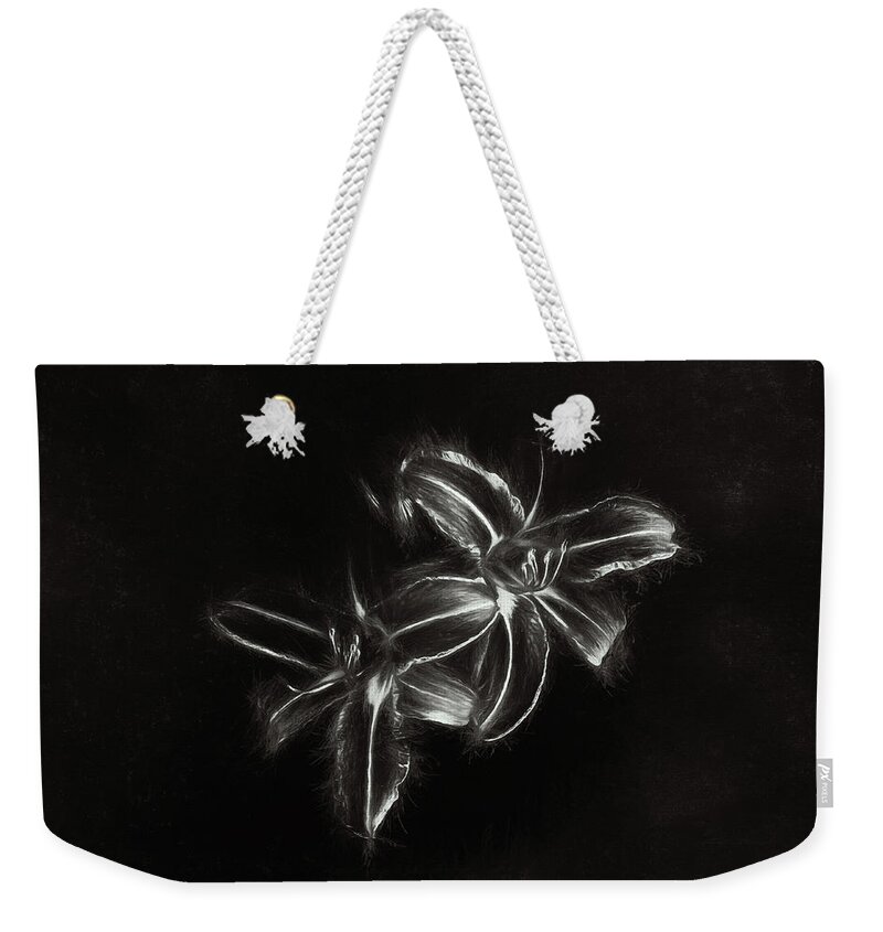 Flower Weekender Tote Bag featuring the photograph Tiger Lilies by Scott Norris