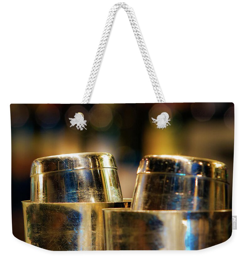 Bar Weekender Tote Bag featuring the photograph Time for a Cocktail by Doug Sturgess