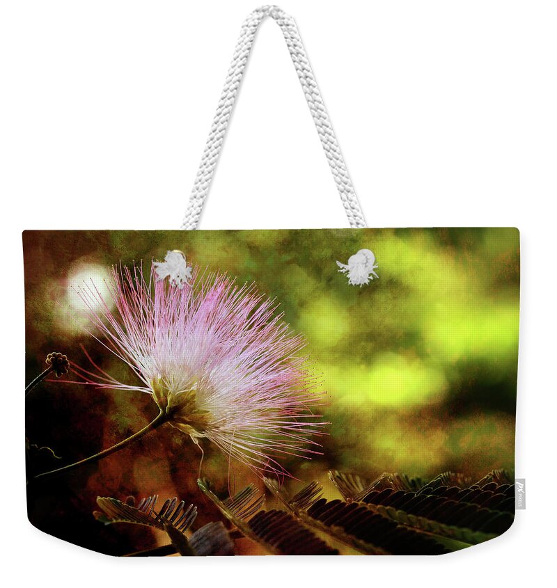 Mimosa Weekender Tote Bag featuring the photograph Time Reaches Forever by Mike Eingle