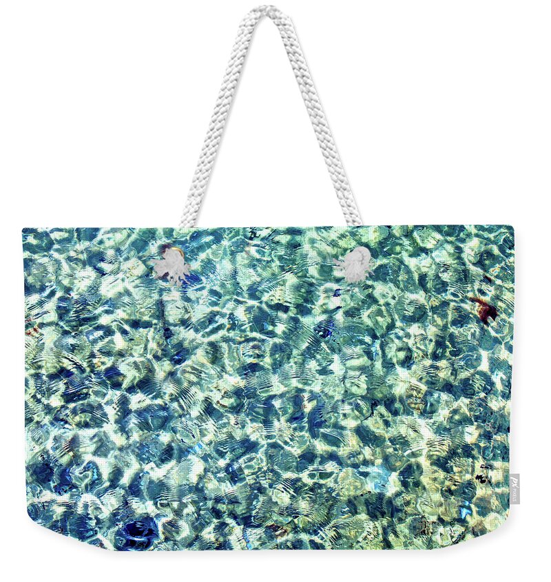 Australia Weekender Tote Bag featuring the photograph Tiny Ripples by Az Jackson