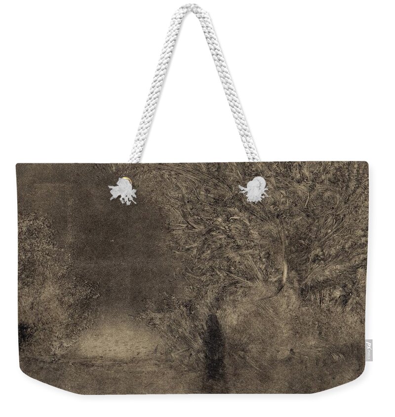 Traveler Weekender Tote Bag featuring the painting To the Sea by David Ladmore