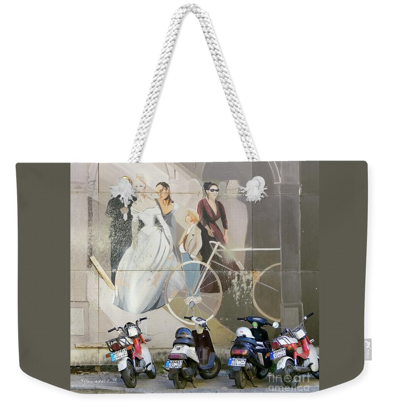 Beirut Weekender Tote Bag featuring the photograph Today And Yesteryear, Beirut by Marc Nader