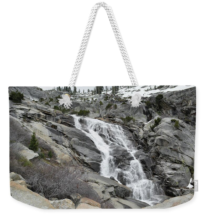 Sequoia National Park Weekender Tote Bag featuring the photograph Tokopah Falls by Kyle Hanson