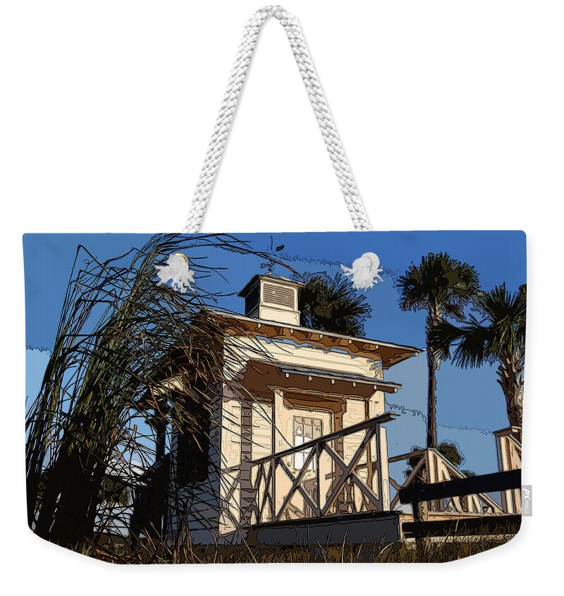 Architecture Weekender Tote Bag featuring the photograph Tollhouse by James Rentz