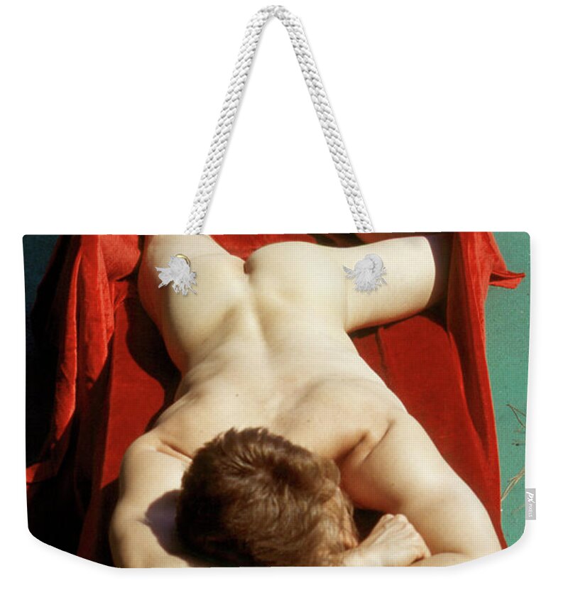 Male Weekender Tote Bag featuring the photograph Tom P. 5 by Andy Shomock
