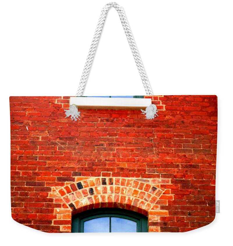 Toronto Weekender Tote Bag featuring the photograph Toronto Windows by Randall Weidner