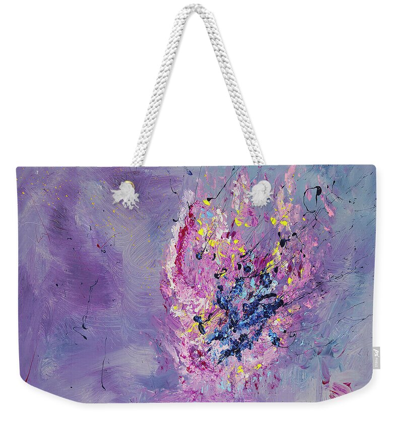 Touches Weekender Tote Bag featuring the painting Touches Of Holland by Joe Loffredo