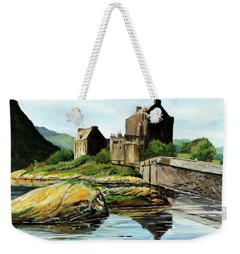 Perfect Location To Paint Multiple Scenes. Lighting Weekender Tote Bag featuring the painting Tourist Paradise by William Band