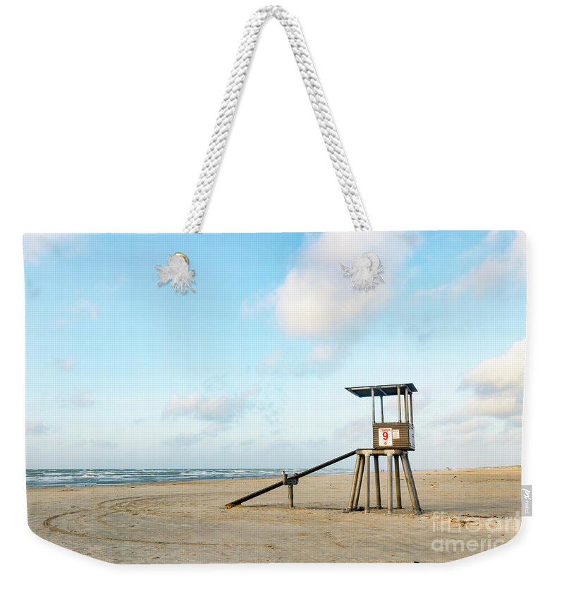 Lifeguard Weekender Tote Bag featuring the photograph Tower #9 by Ronda Kimbrow