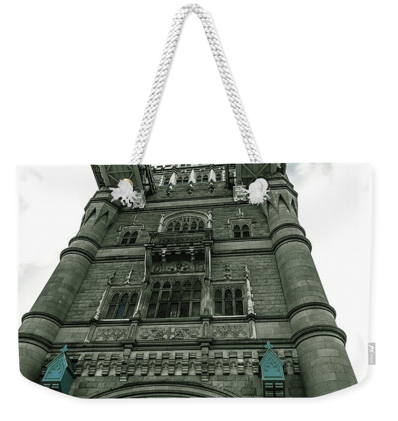 England Weekender Tote Bag featuring the photograph Tower Bridge by Patrick Kain