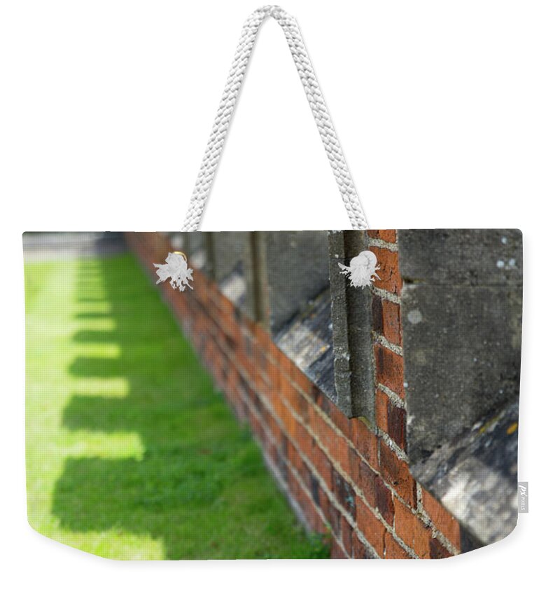 London Weekender Tote Bag featuring the photograph Tower by Lora Lee Chapman