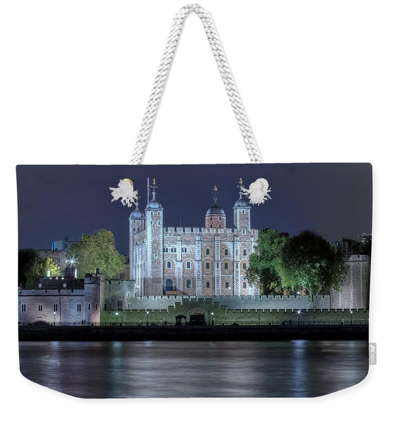 Tower Of London Weekender Tote Bag featuring the photograph Tower of London by Joana Kruse