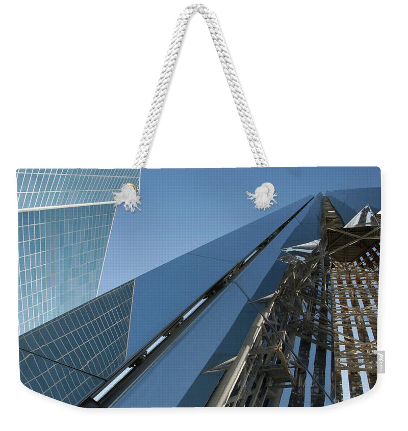 Tower Weekender Tote Bag featuring the photograph Tower Of Prayer by Acropolis De Versailles