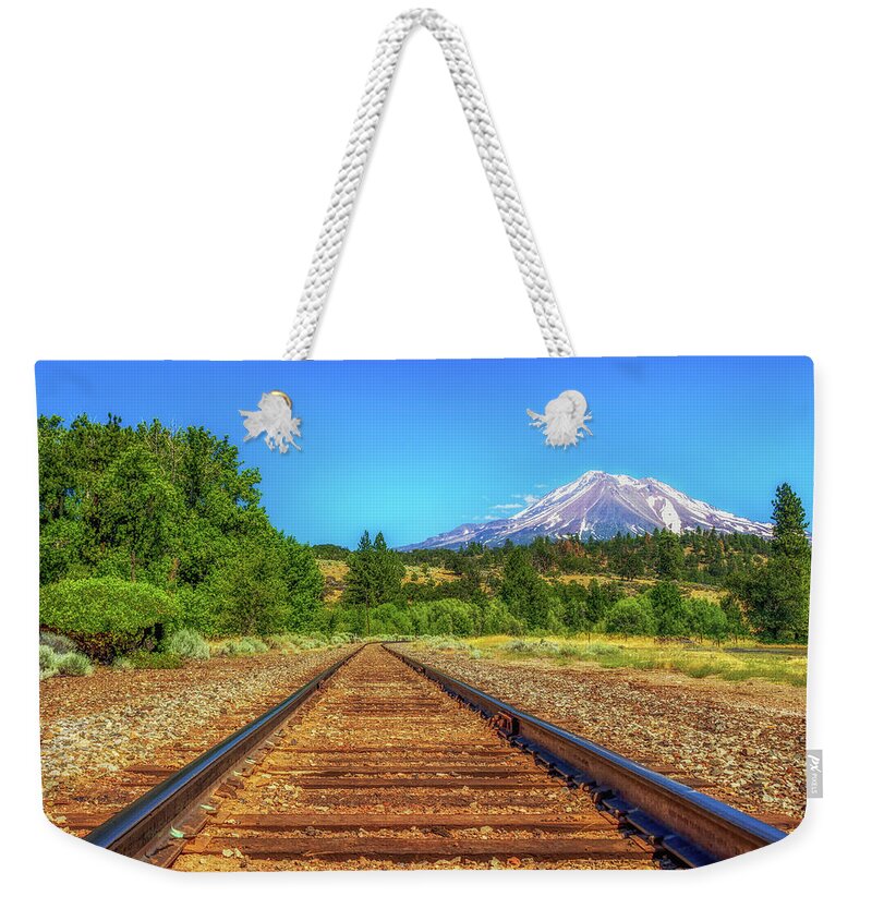 California Weekender Tote Bag featuring the photograph Tracking the Lemurians by Marnie Patchett
