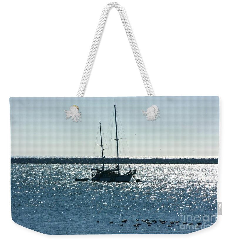 Seascape Weekender Tote Bag featuring the photograph Tranquil Bay by Carol Groenen