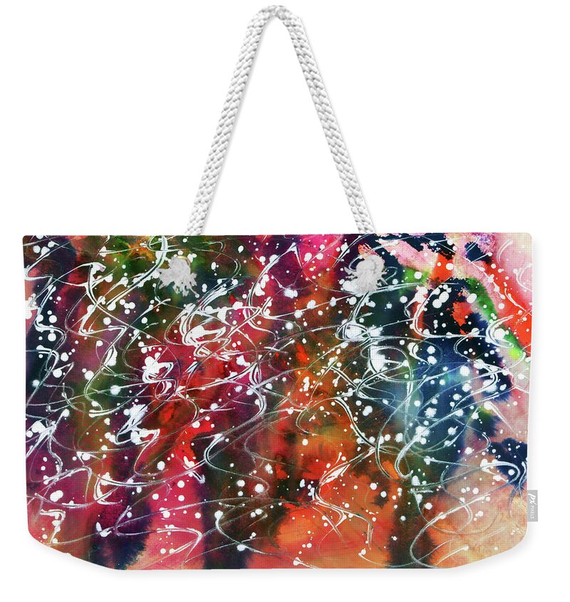 Transgression Weekender Tote Bag featuring the painting Transgression by Don Wright