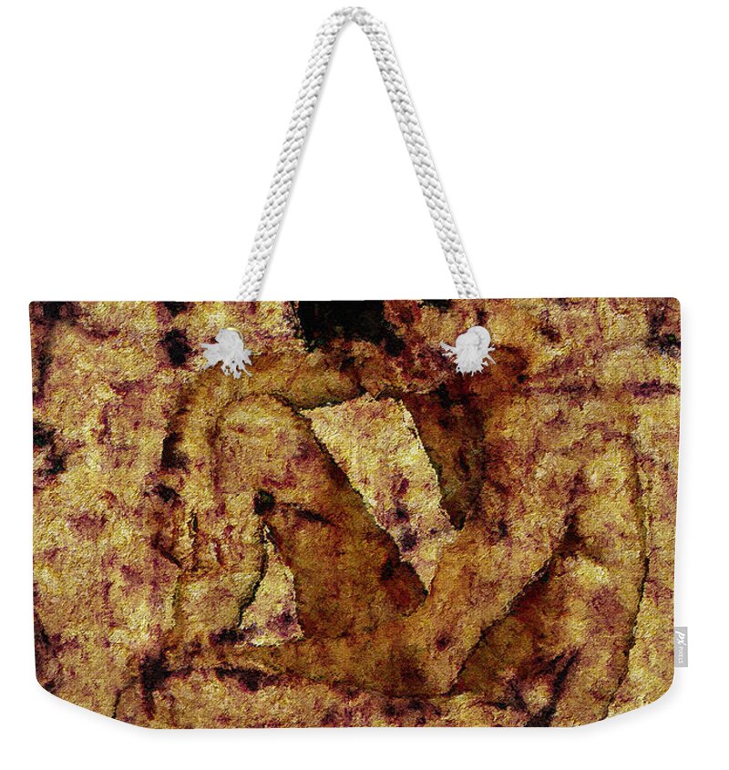 Nude Weekender Tote Bag featuring the photograph Transition by Kurt Van Wagner