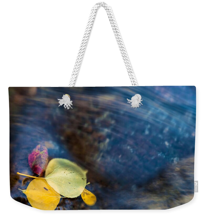 Fall Weekender Tote Bag featuring the photograph Trapped by Jonathan Nguyen