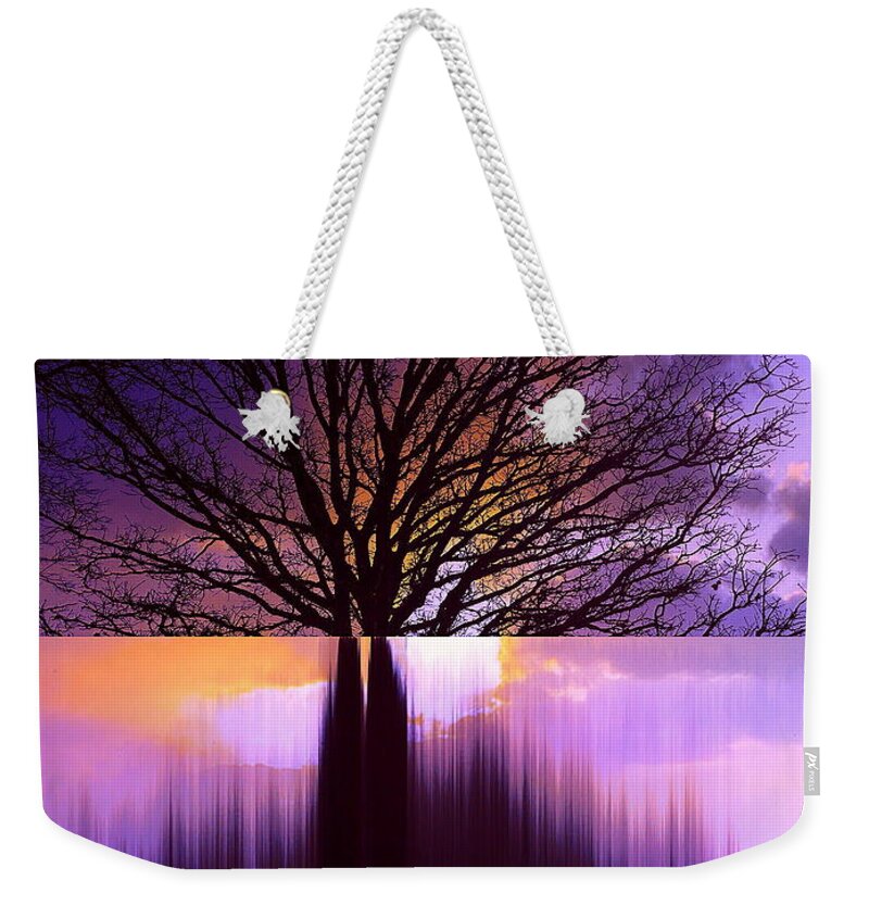 Sales Weekender Tote Bag featuring the photograph Disturbing the Rule of Thirds by Jenny Revitz Soper