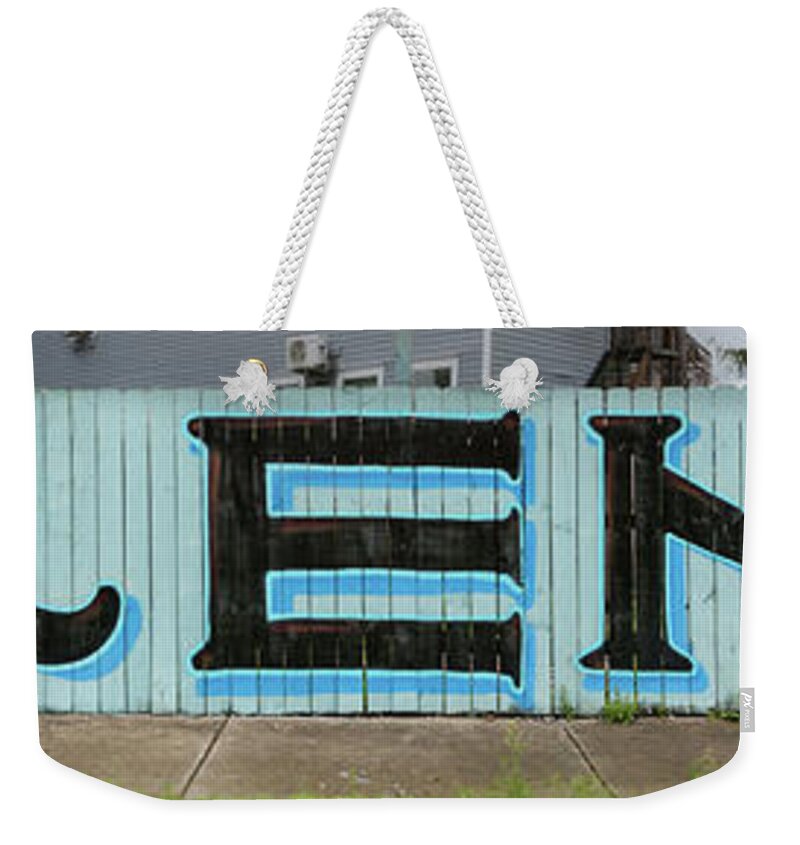 Cajun Weekender Tote Bag featuring the photograph Treme by Jerry Fornarotto