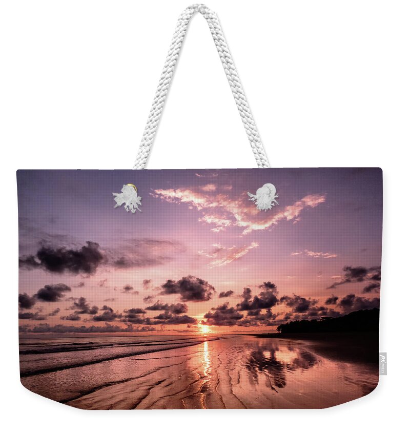 Costa Rica Weekender Tote Bag featuring the photograph Tropical Beach by Dario Impini