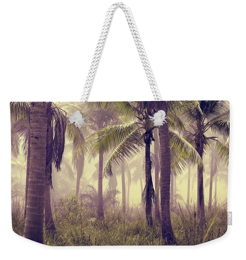 Tropical Forest Weekender Tote Bag featuring the photograph Tropical Forest by Marianna Mills