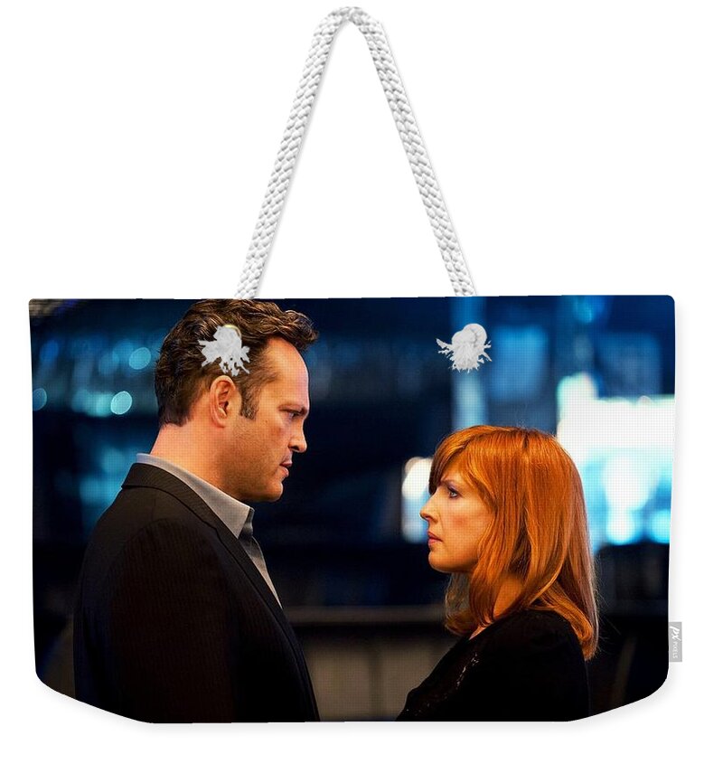 True Detective Weekender Tote Bag featuring the digital art True Detective by Super Lovely