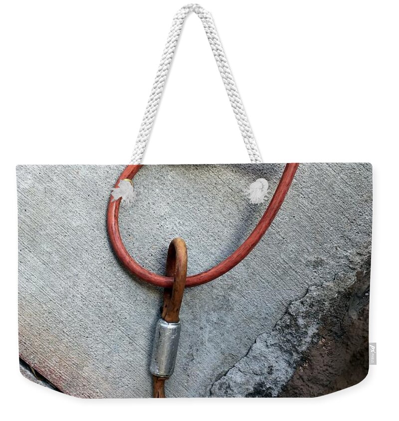 Urban Abstracts Weekender Tote Bag featuring the photograph Tucson Streets 180 by Marlene Burns