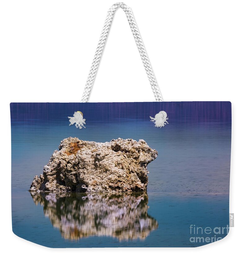 Mono Lake Weekender Tote Bag featuring the photograph Tuffa by Anthony Michael Bonafede