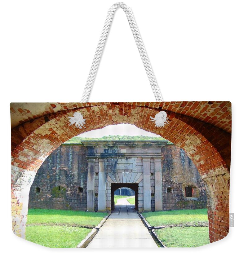 Historic Weekender Tote Bag featuring the photograph Tunnel Vision by Richie Parks
