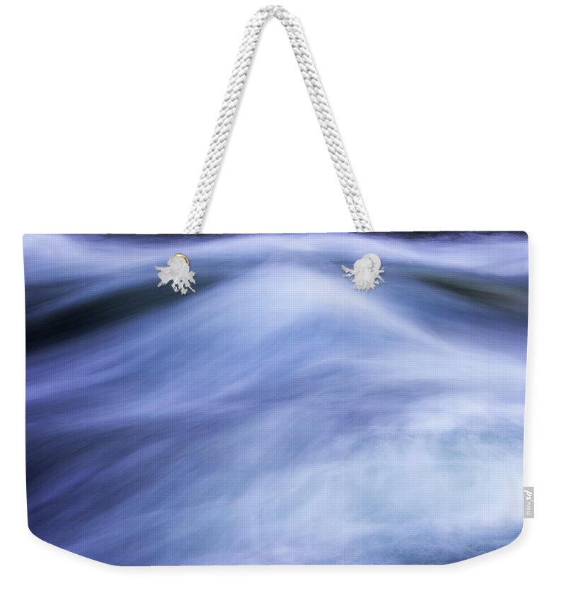 Water Weekender Tote Bag featuring the photograph Turbulence 3 by Mike Eingle