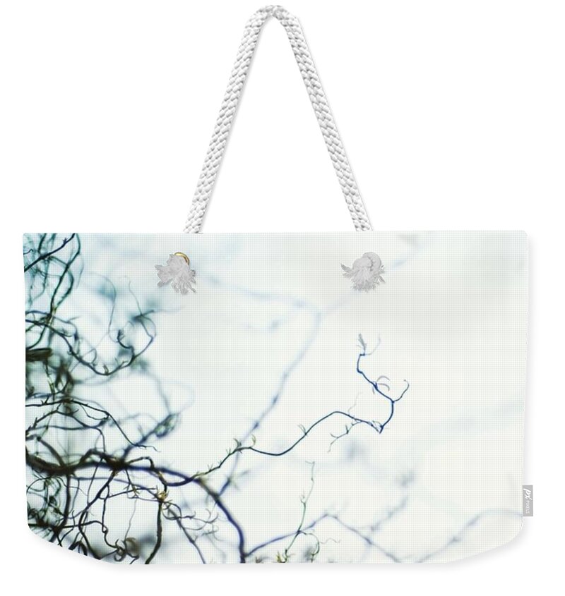 Beauty Weekender Tote Bag featuring the photograph Twisted Up by Aleck Cartwright