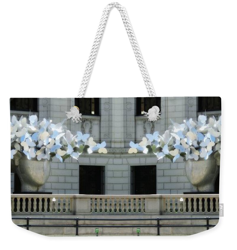  Weekender Tote Bag featuring the photograph Two Heads are Better by Kelly Awad