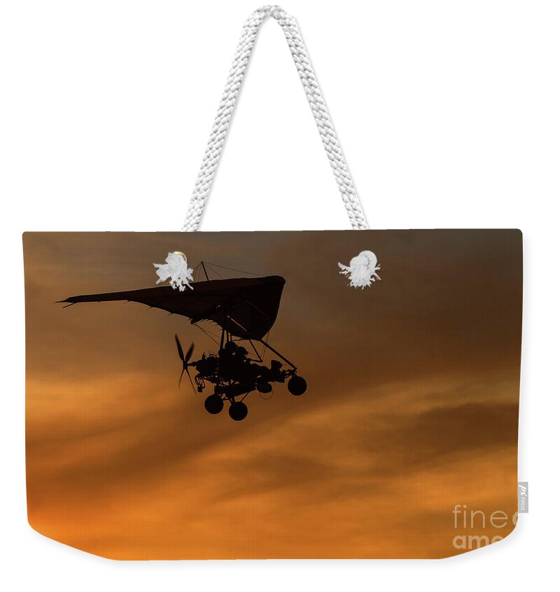Ultra Light Weekender Tote Bag featuring the photograph Ultra Light by Jim Hatch