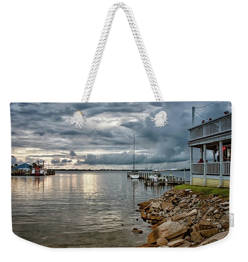 Uncle Earines Weekender Tote Bag featuring the photograph Uncle Ernies St Andrews Bay by Debra Forand