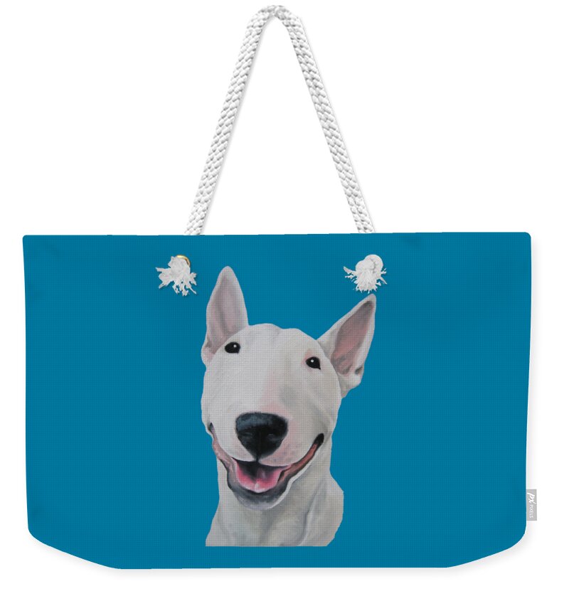 Noewi Weekender Tote Bag featuring the painting Unconditional by Jindra Noewi