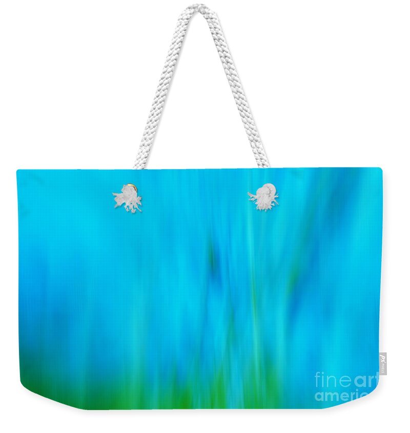 Abstract Weekender Tote Bag featuring the photograph Underwater Dream by Benanne Stiens