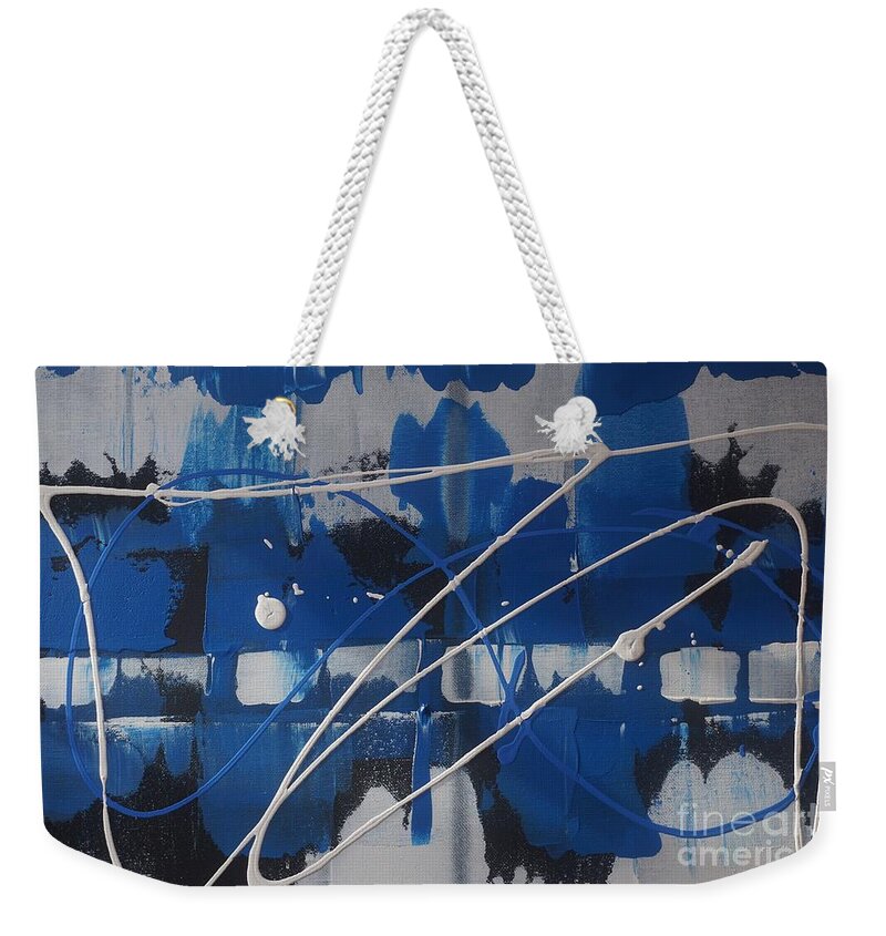 Acrylic Weekender Tote Bag featuring the painting Unity by Jimmy Clark