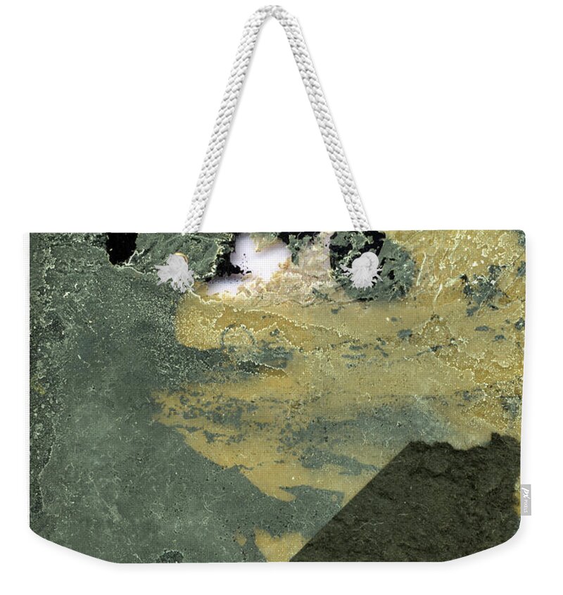 Abstract Photograph Weekender Tote Bag featuring the digital art Untitled 9 Cr Bdr by Doug Duffey