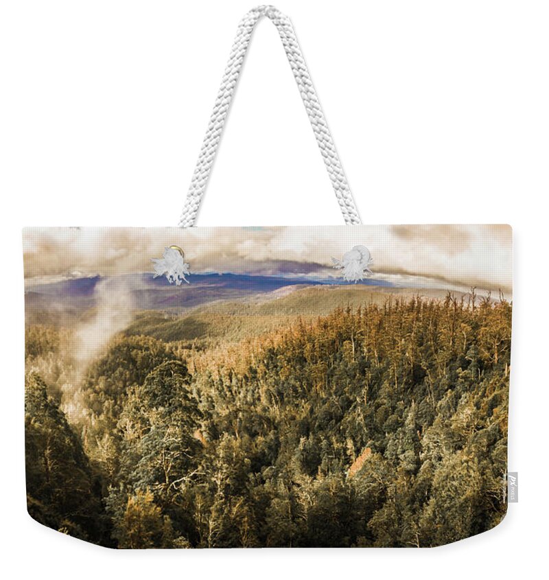 Nature Weekender Tote Bag featuring the photograph Untouched wild wilderness by Jorgo Photography
