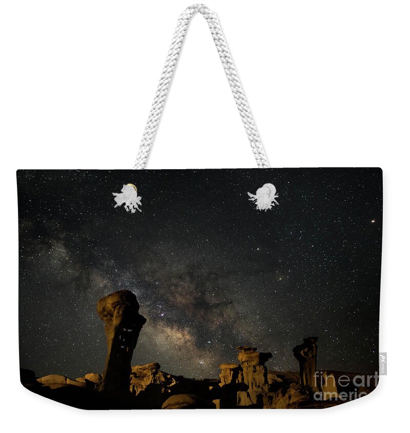 New Mexico Landscapes Weekender Tote Bag featuring the photograph Valley of Dreams by Keith Kapple