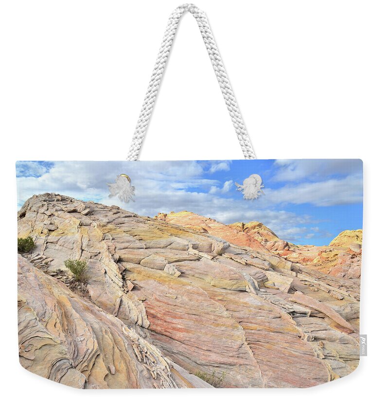Valley Of Fire State Park Weekender Tote Bag featuring the photograph Valley of Fire High Country by Ray Mathis