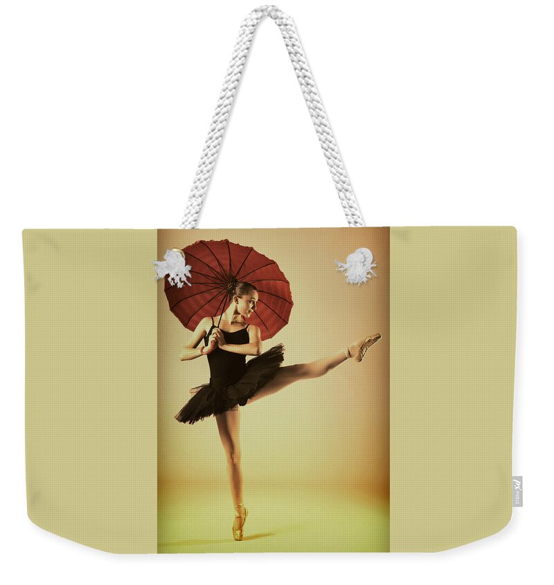 Pointe Weekender Tote Bag featuring the photograph Very Pointey and Warm by Monte Arnold