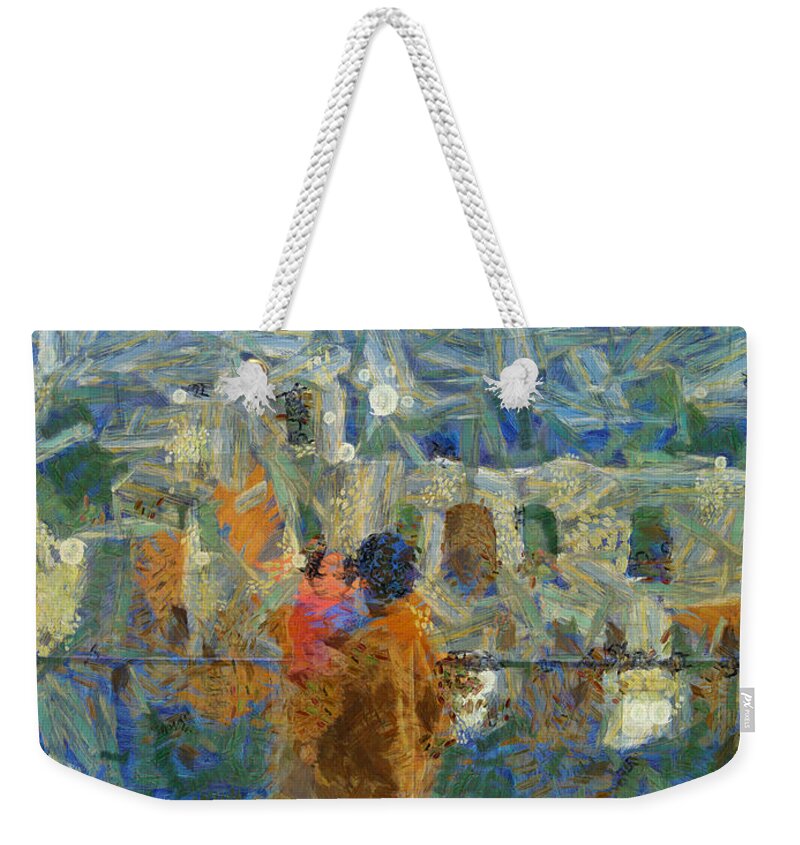 Heritage Site Weekender Tote Bag featuring the photograph Viewing a heritage site by Ashish Agarwal