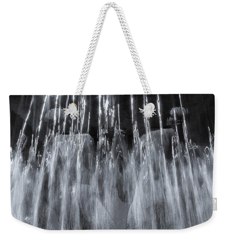 Europe Weekender Tote Bag featuring the photograph Vigeland Fountain in Blue by KG Thienemann