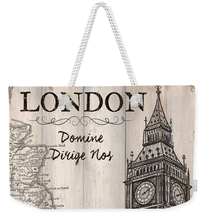 London Weekender Tote Bags