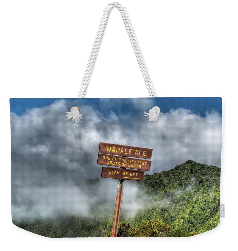 Kauai Weekender Tote Bag featuring the photograph Waimea Canyon by Joe Palermo