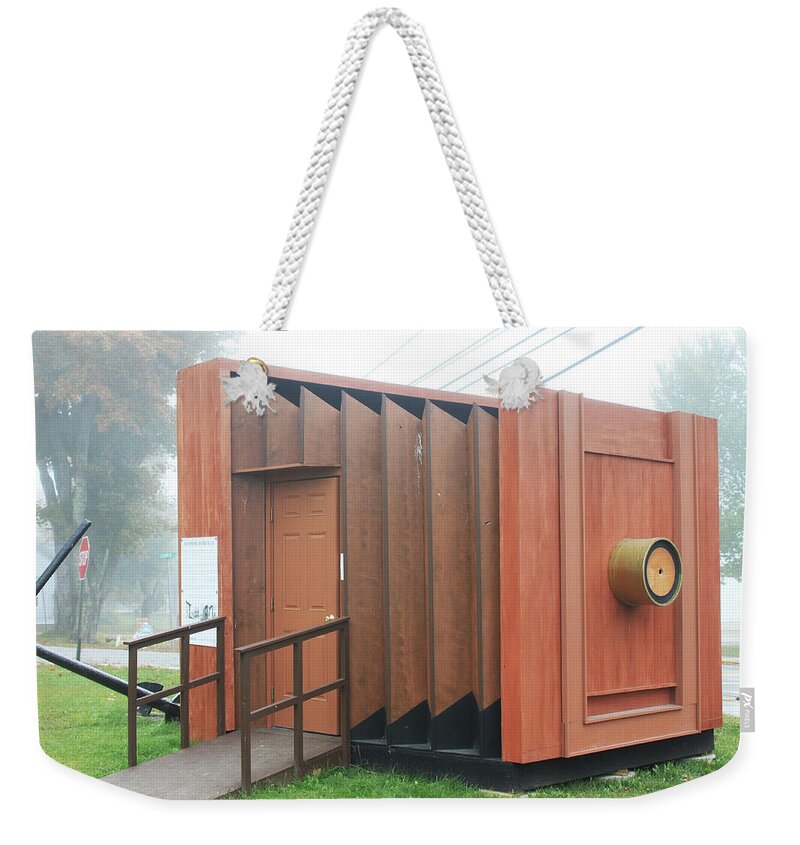 Camera Weekender Tote Bag featuring the painting Walk in Camera by Imagery-at- Work
