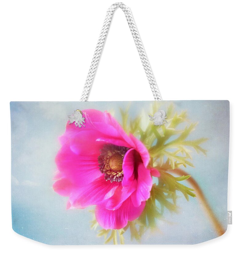 Anemone Weekender Tote Bag featuring the photograph Walking the ramp. by Usha Peddamatham