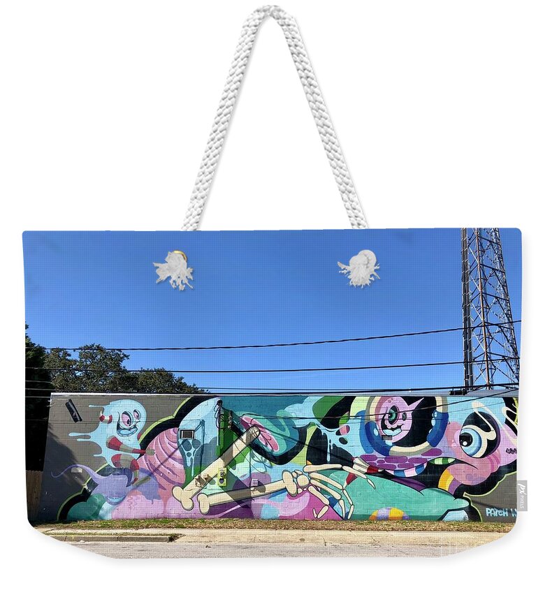 Street Art Weekender Tote Bag featuring the photograph Wall Art by Flavia Westerwelle